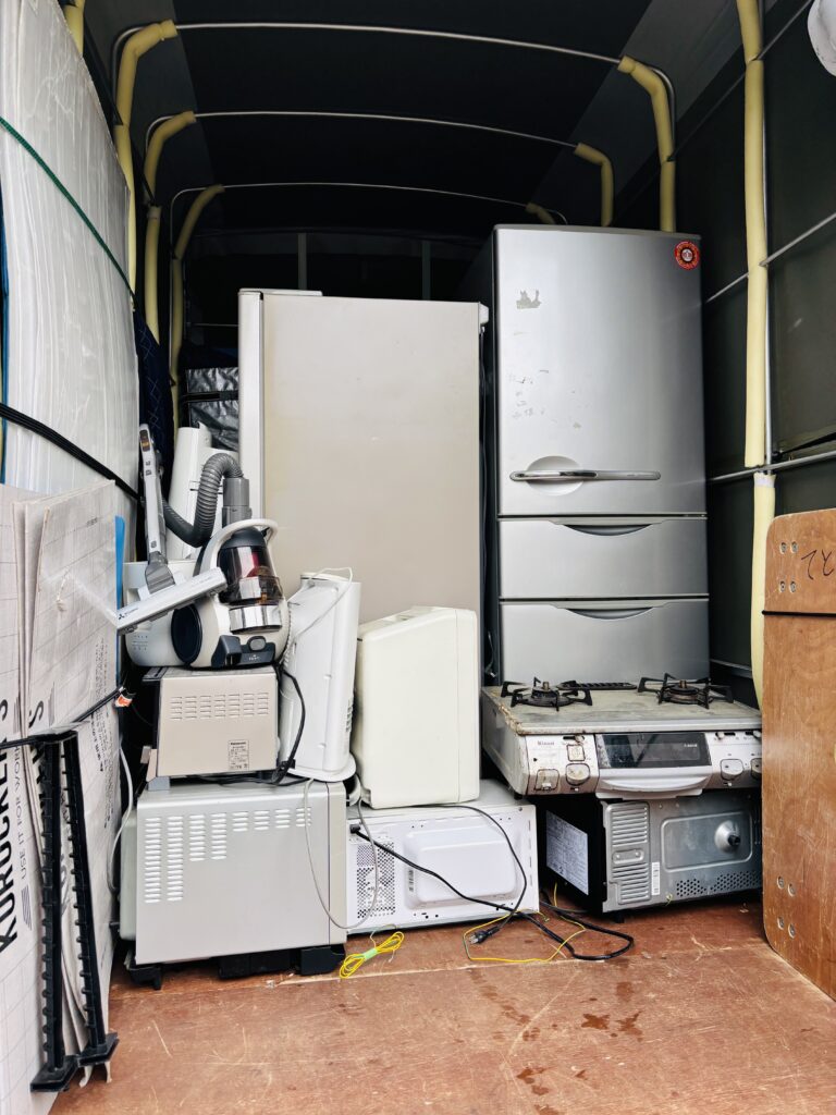 てとしんば引越屋さんの不用品パック25000円～